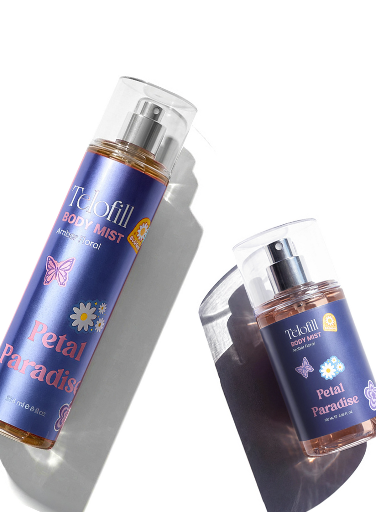 The Petal Paradise Body Mist 1+1 Free Bundle (Full Size + Travel Size)