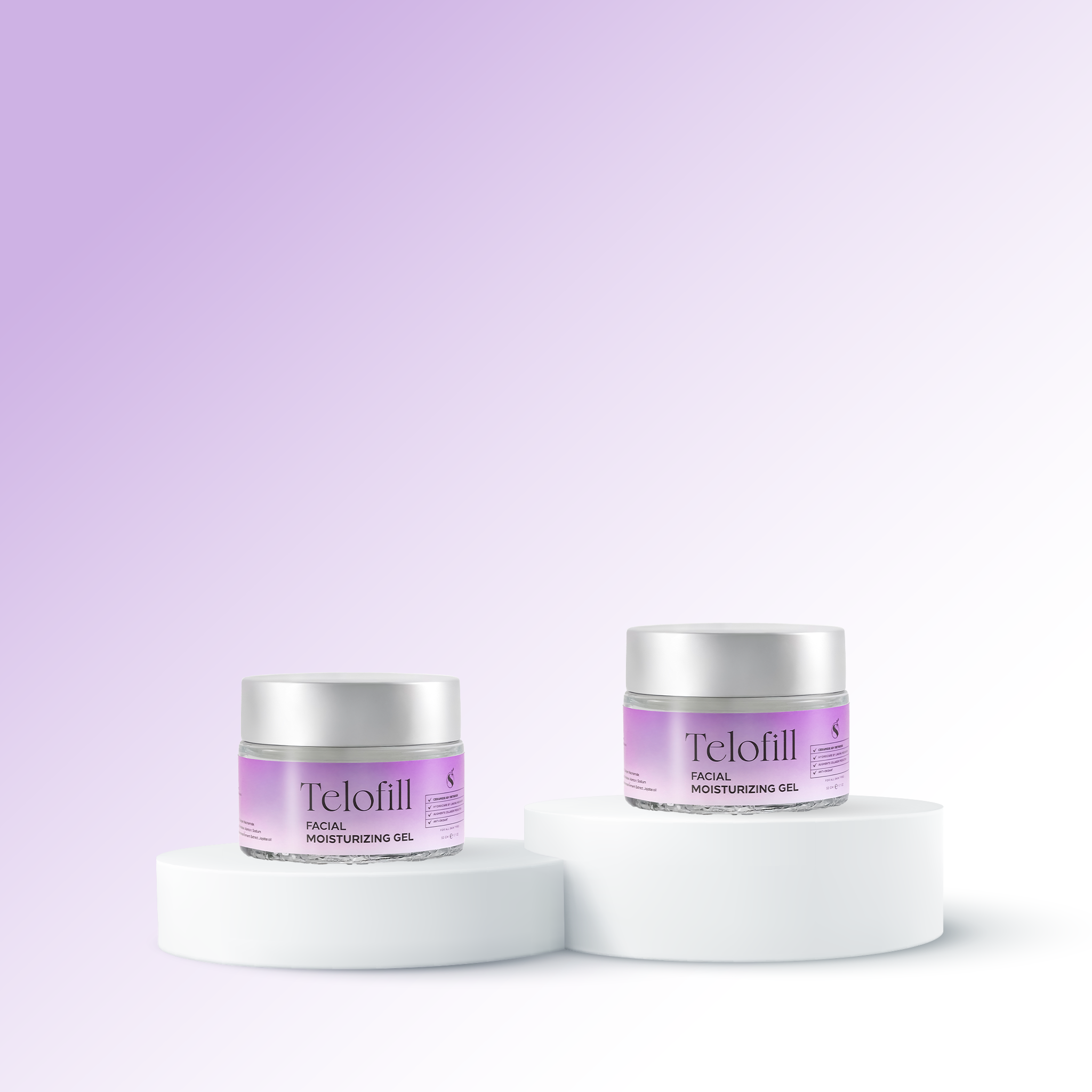 The Facial Moisturizing Gel Cream Duo Bundle