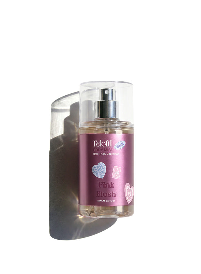Telofill Pink Blush Body Mist Travel Size
