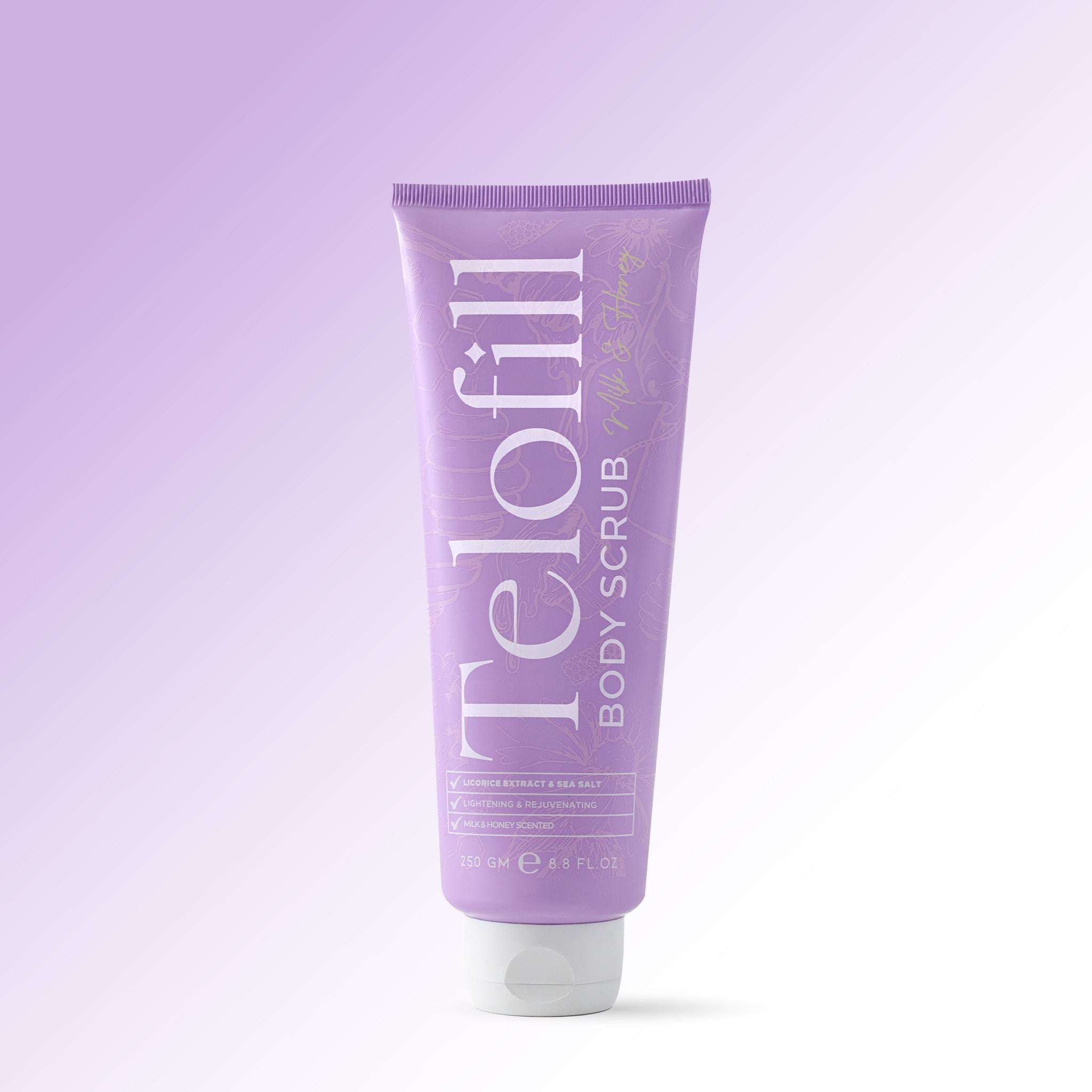 Telofill Milk and Honey Body Scrub