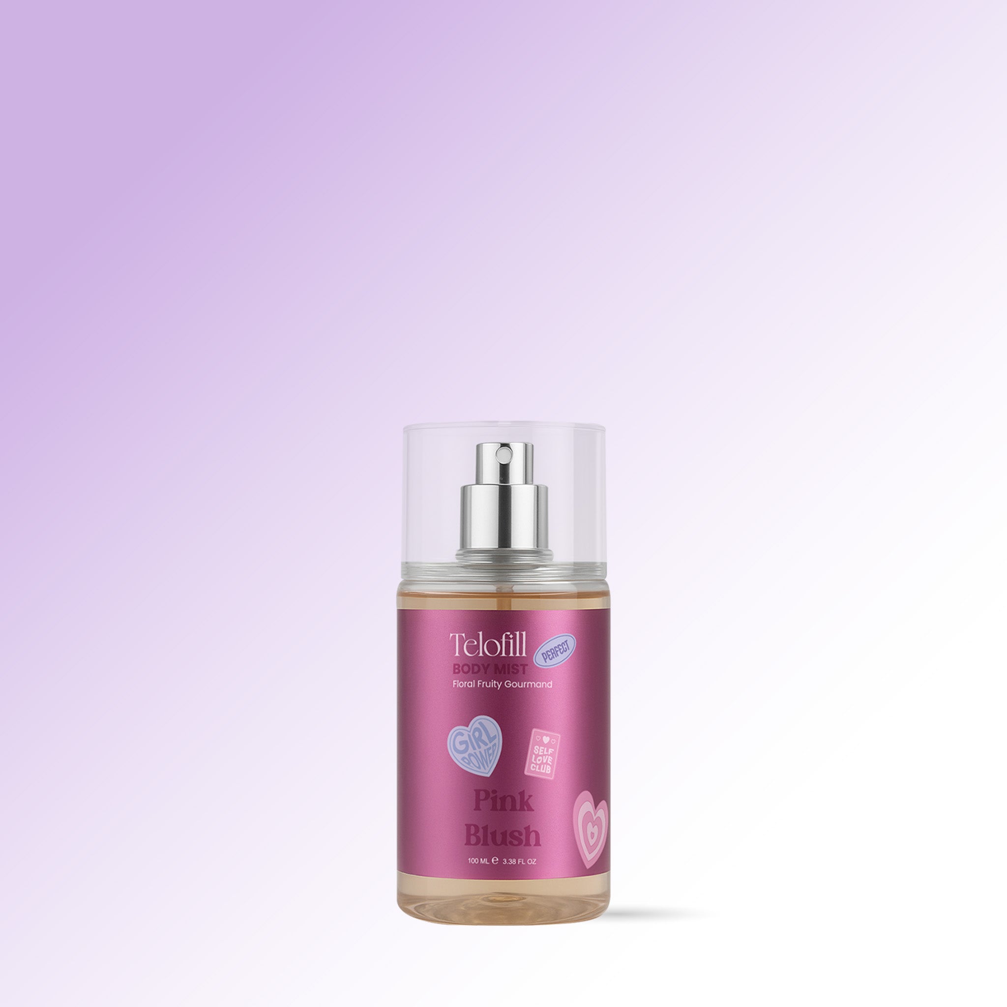 Telofill Pink Blush Body Mist Travel Size