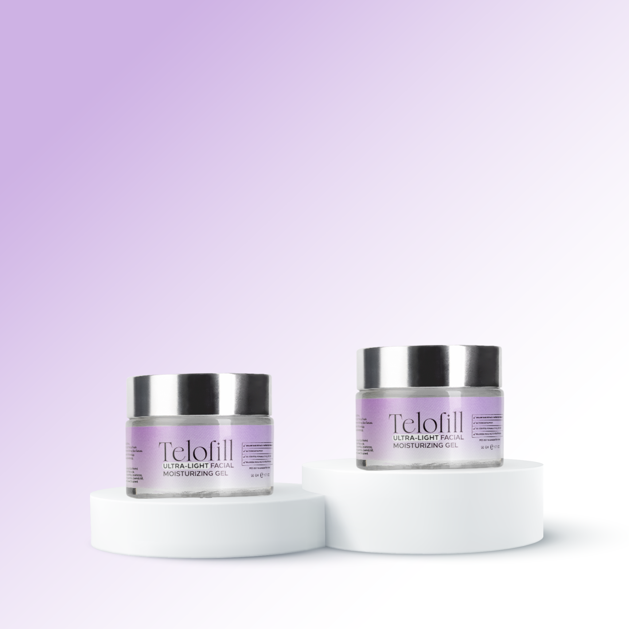 The Ultra-Light Facial Moisturizing Gel 1+1 Free Bundle
